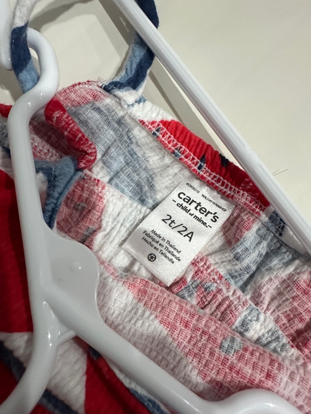 Carter's Summer Watermelon Print Dress 2T - Picture 3 of 3